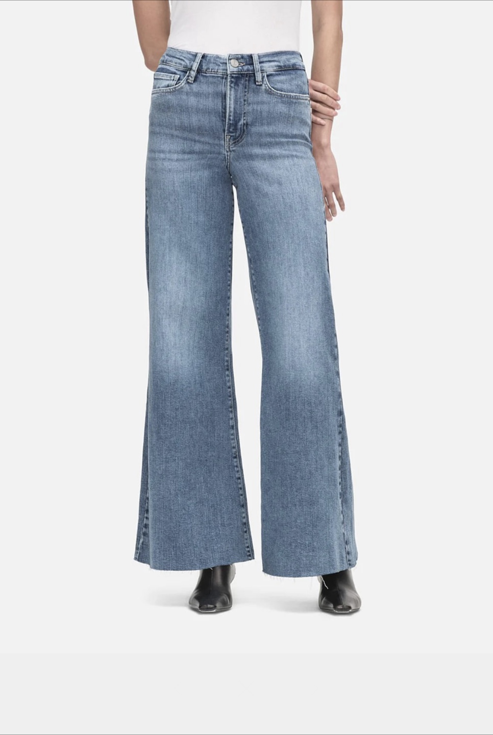 Frame Le Palazzo Crop Denim Jeans Size 26 Retails $300+!