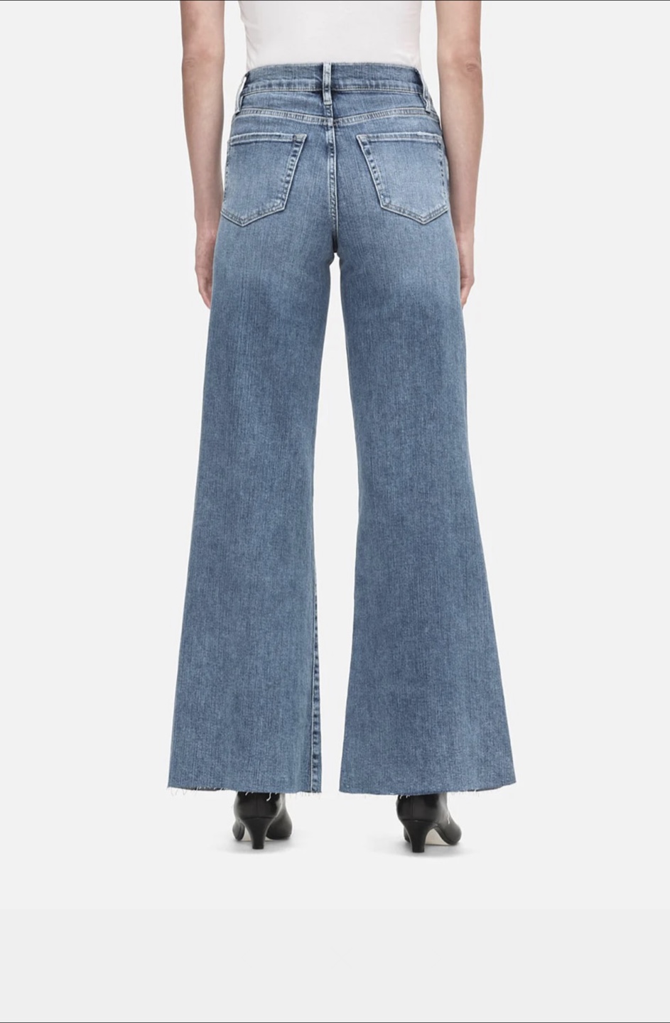 Frame Le Palazzo Crop Denim Jeans Size 26 Retails $300+! - photo 3