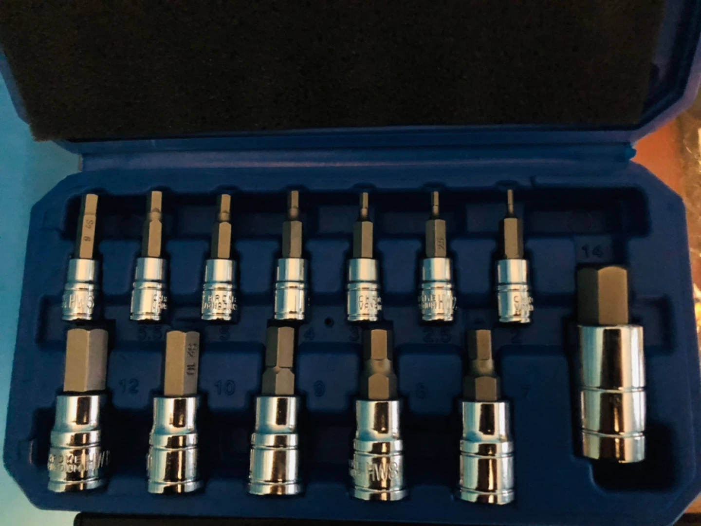 13 piece Hex Bit Socket