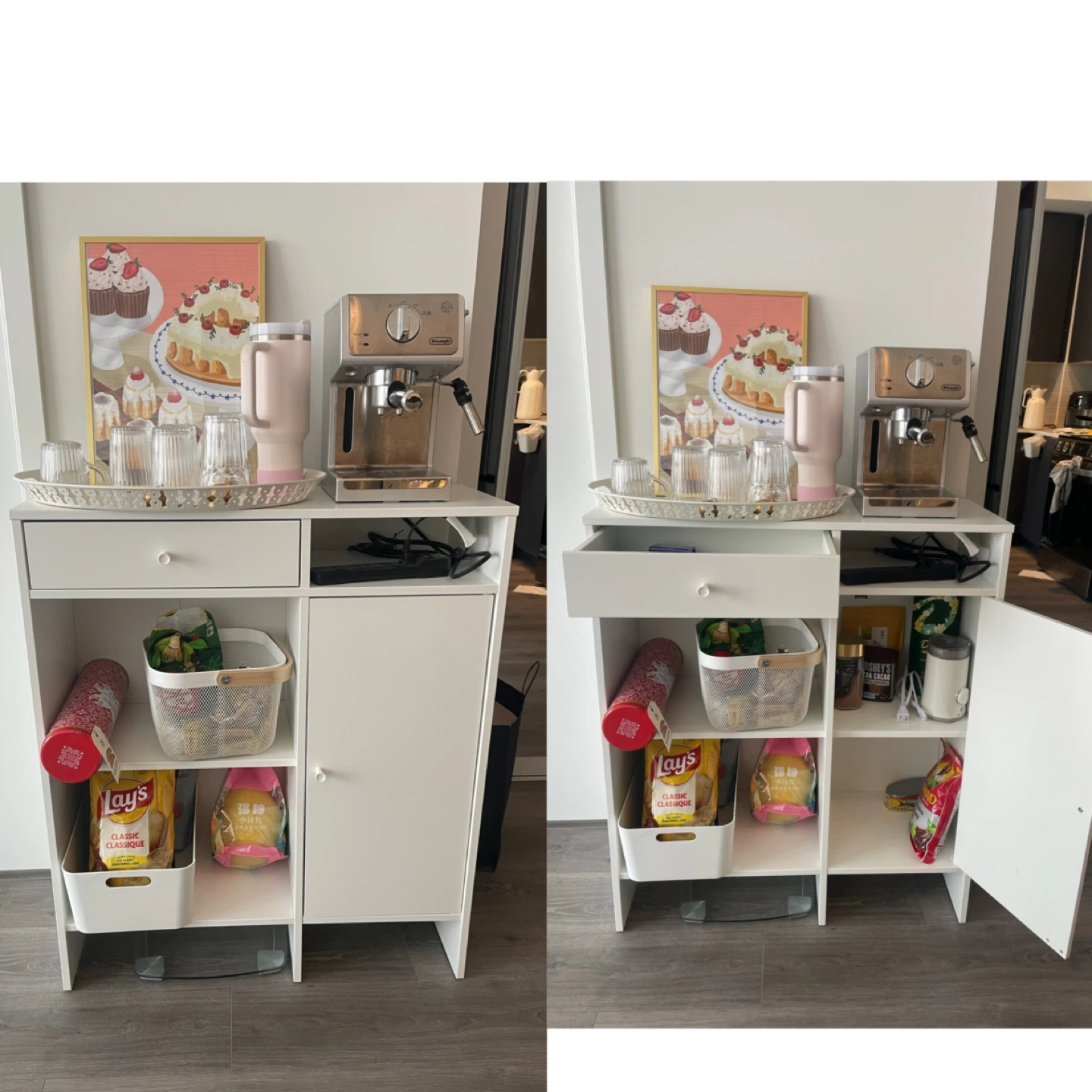 IKEA BAGGEBO Storage Unit with Drawer