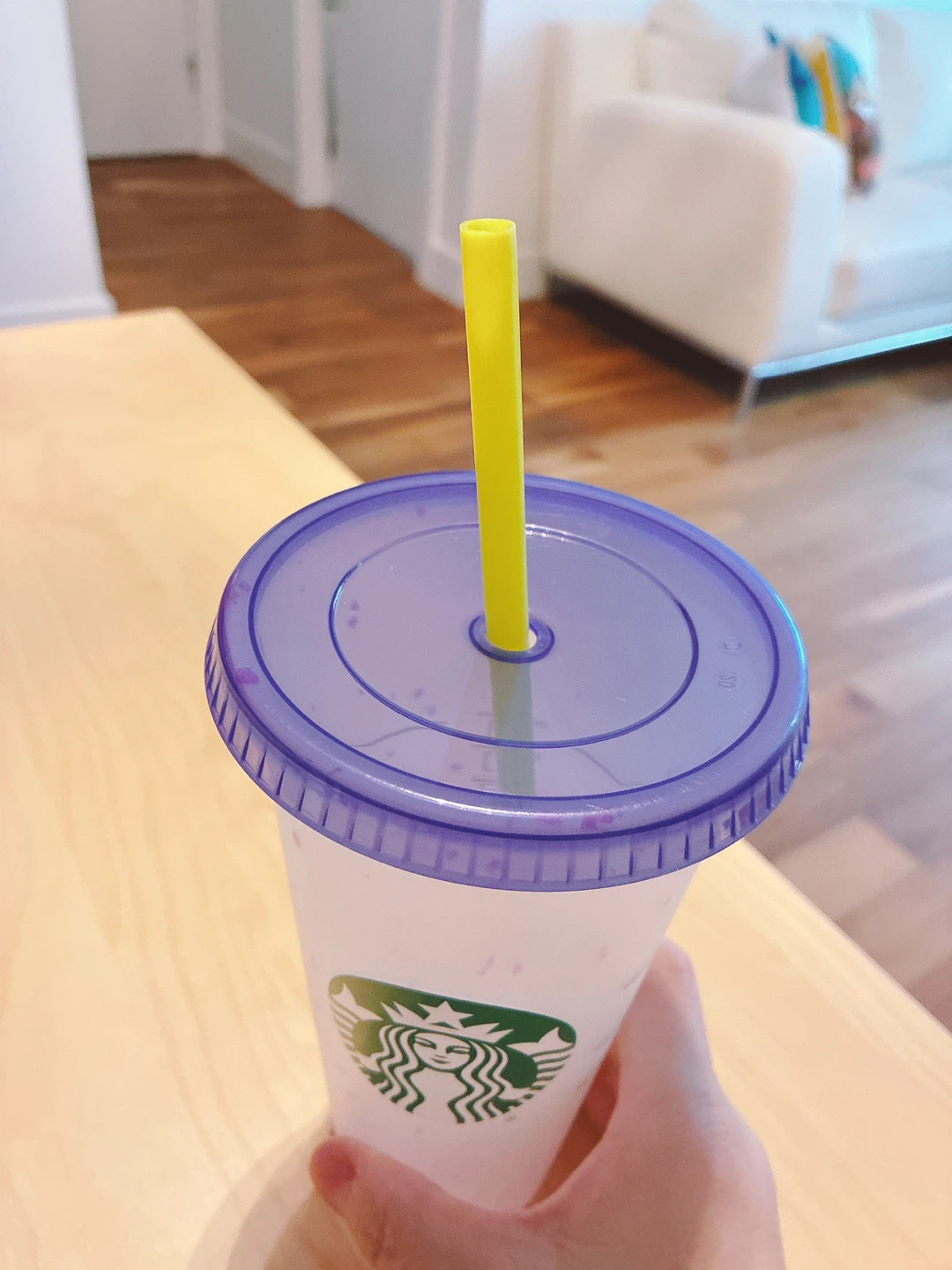 Starbucks Color-Changing Tumbler Cup with Lid and Straw - photo 3