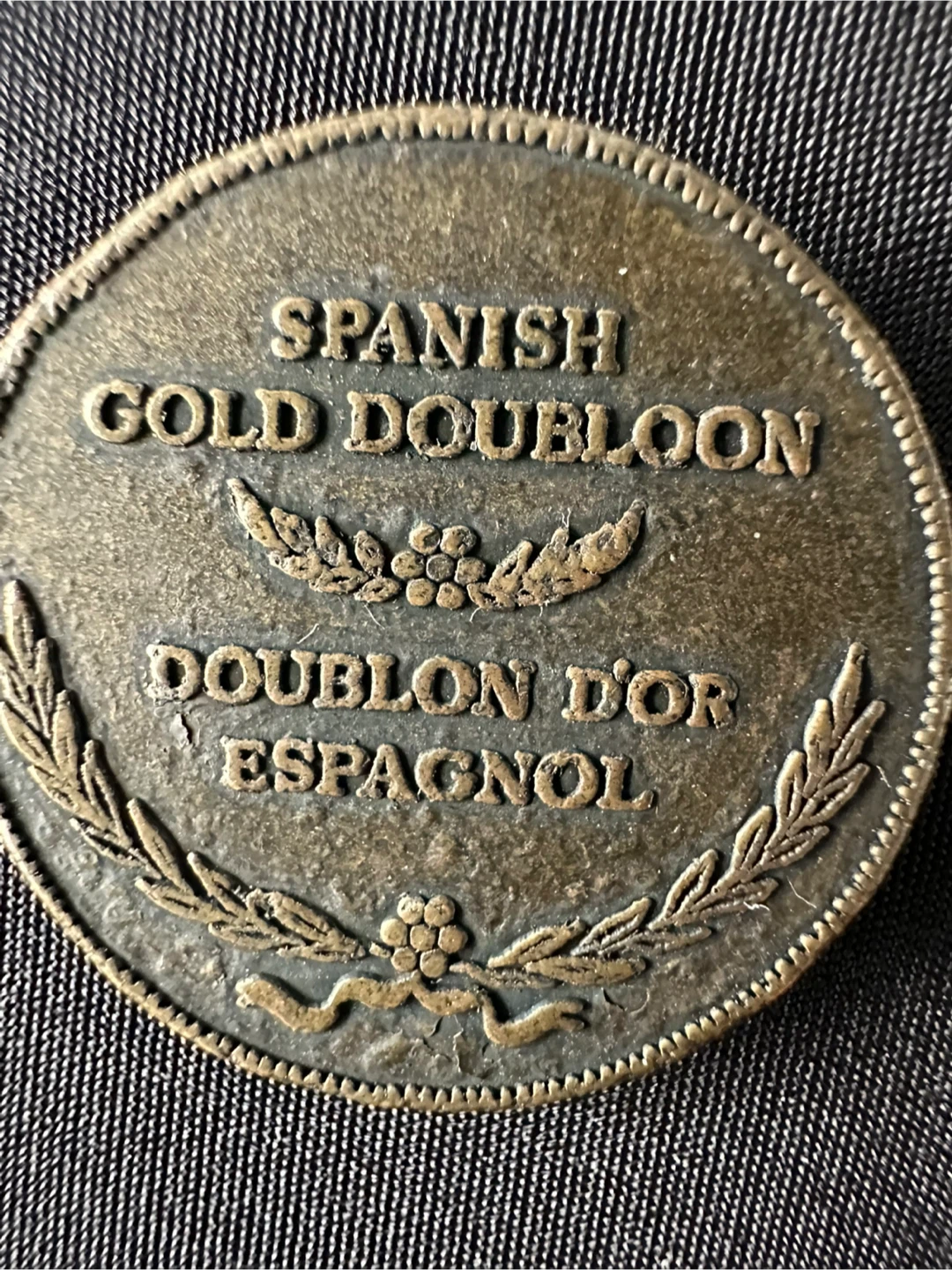 Spanish Gold Doubloon Replica Coin 1747