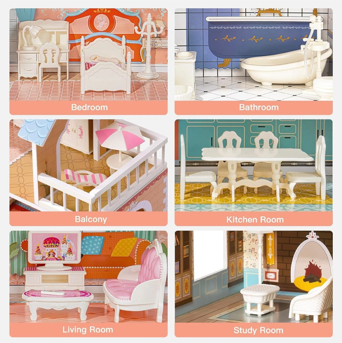 Dollhouse with Furniture and Accessories - photo 2