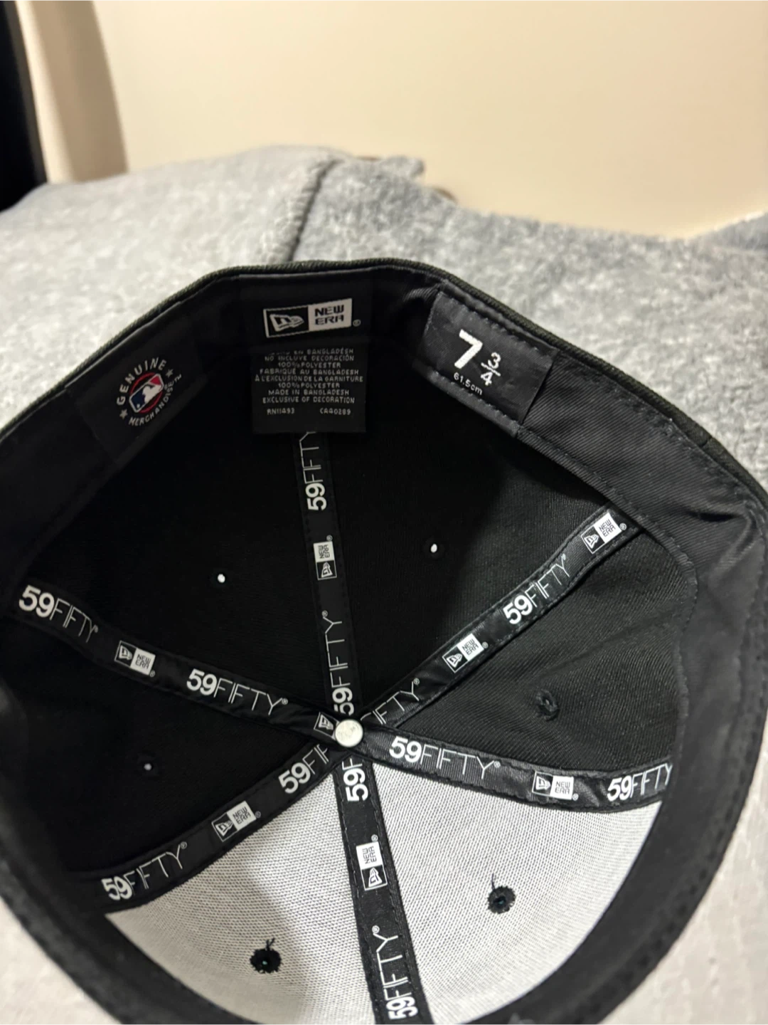Size: 7 3/4 | “NY Fitted Cap” - photo 2