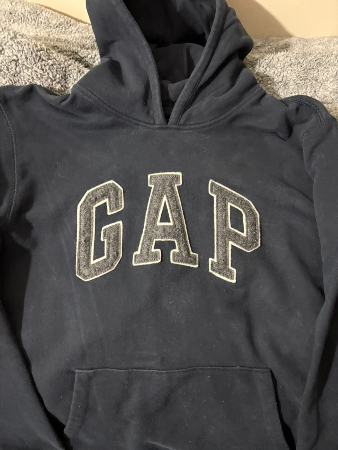 Size: M Men’s “GAP HOODIE NAVY BLUE” - photo 2