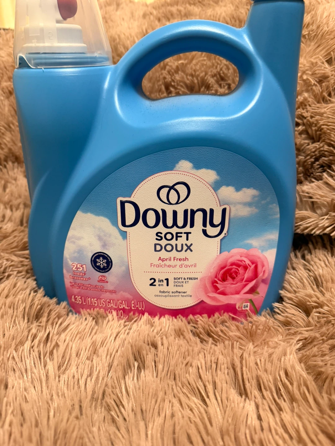 Downy Soft Doux April Fresh Fabric Softener - 4.35L