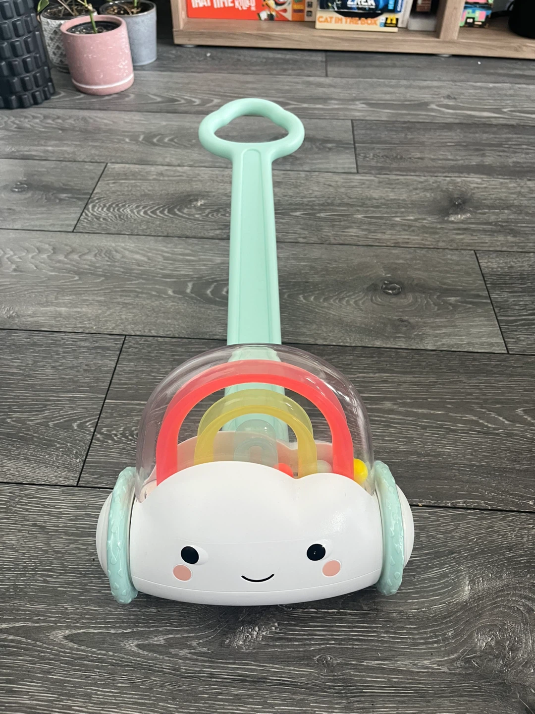 Skip Hop Rainbow Cloud Push Walker Toy
