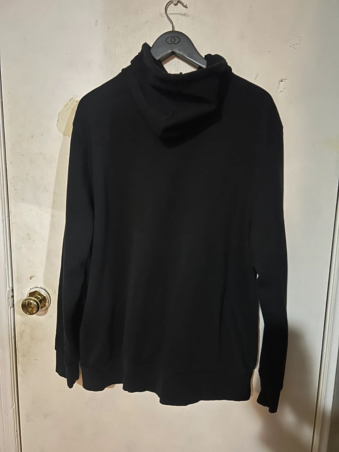 Black Zip-Up Hoodie - Size L - photo 2