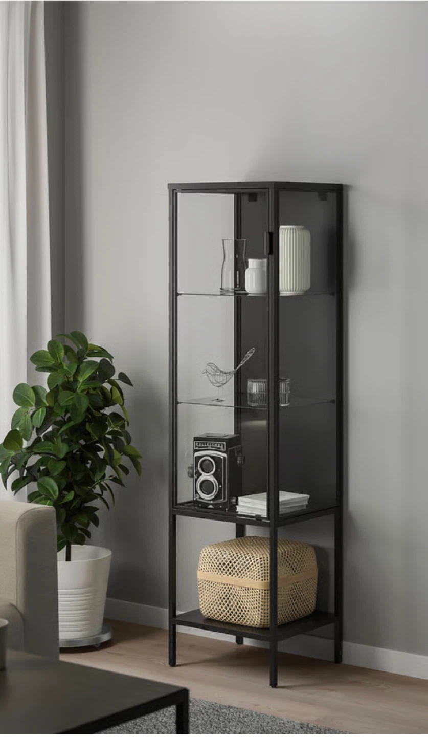 IKEA  Display Cabinet - Black - photo 5