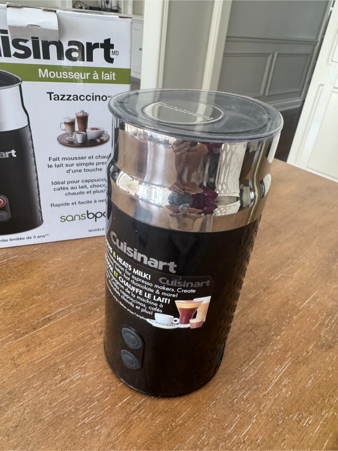 Cuisinart Tazzaccino Milk Frother FR-10C - photo 3