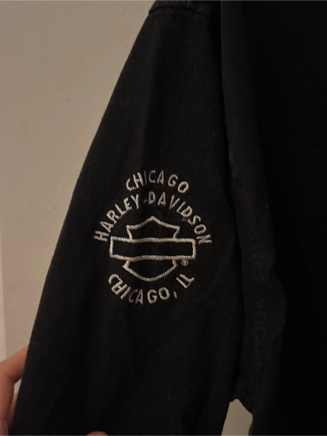 Harley-Davidson Long Sleeve Henley Shirt - Size M - photo 3
