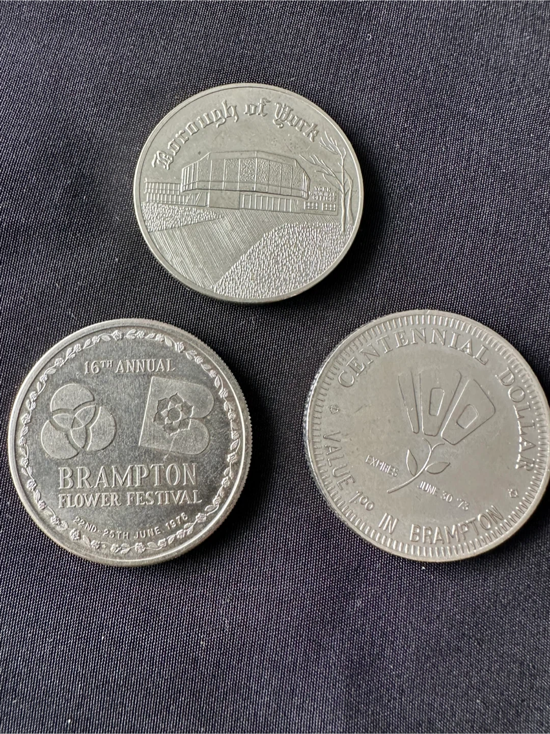 Collection of 3 Commemorative Dollars - photo 2