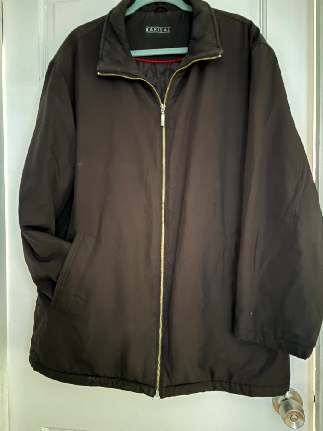 BARISAL Men's Black Full Zip Jacket - photo 3