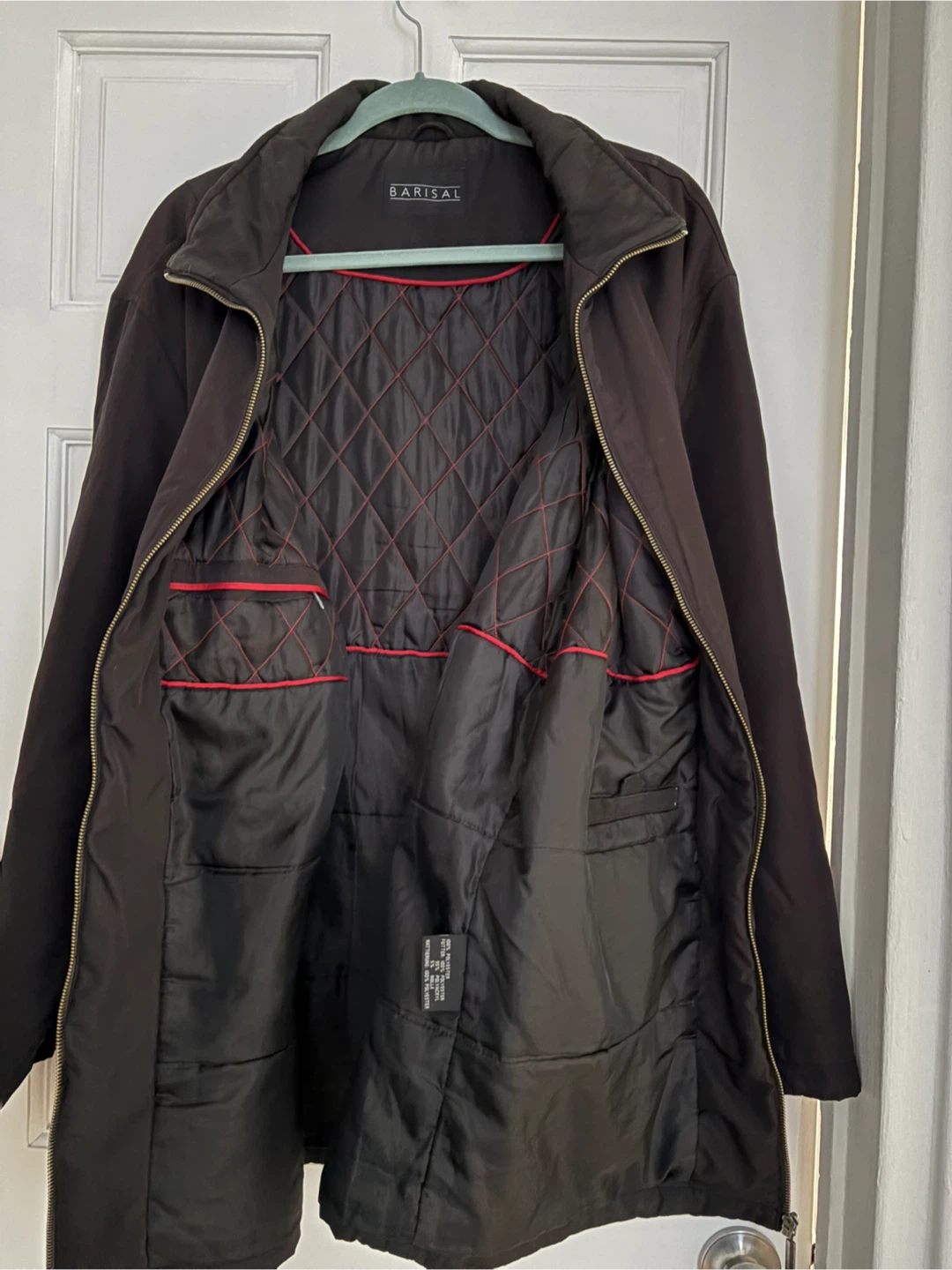 BARISAL Men's Black Full Zip Jacket - photo 2