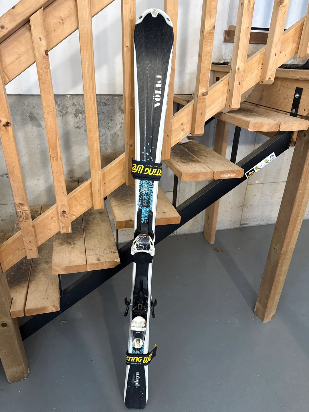 Volkl Playa Skis with Marker Bindings