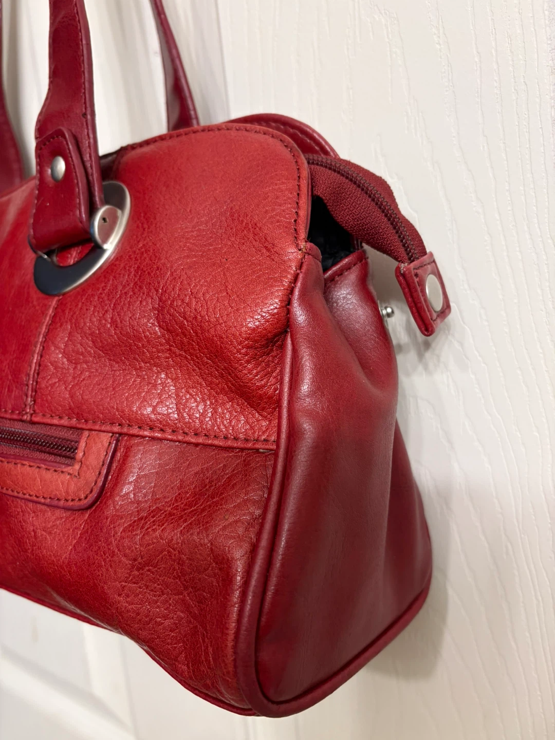 Dolce Vita Red Leather Handbag - photo 3