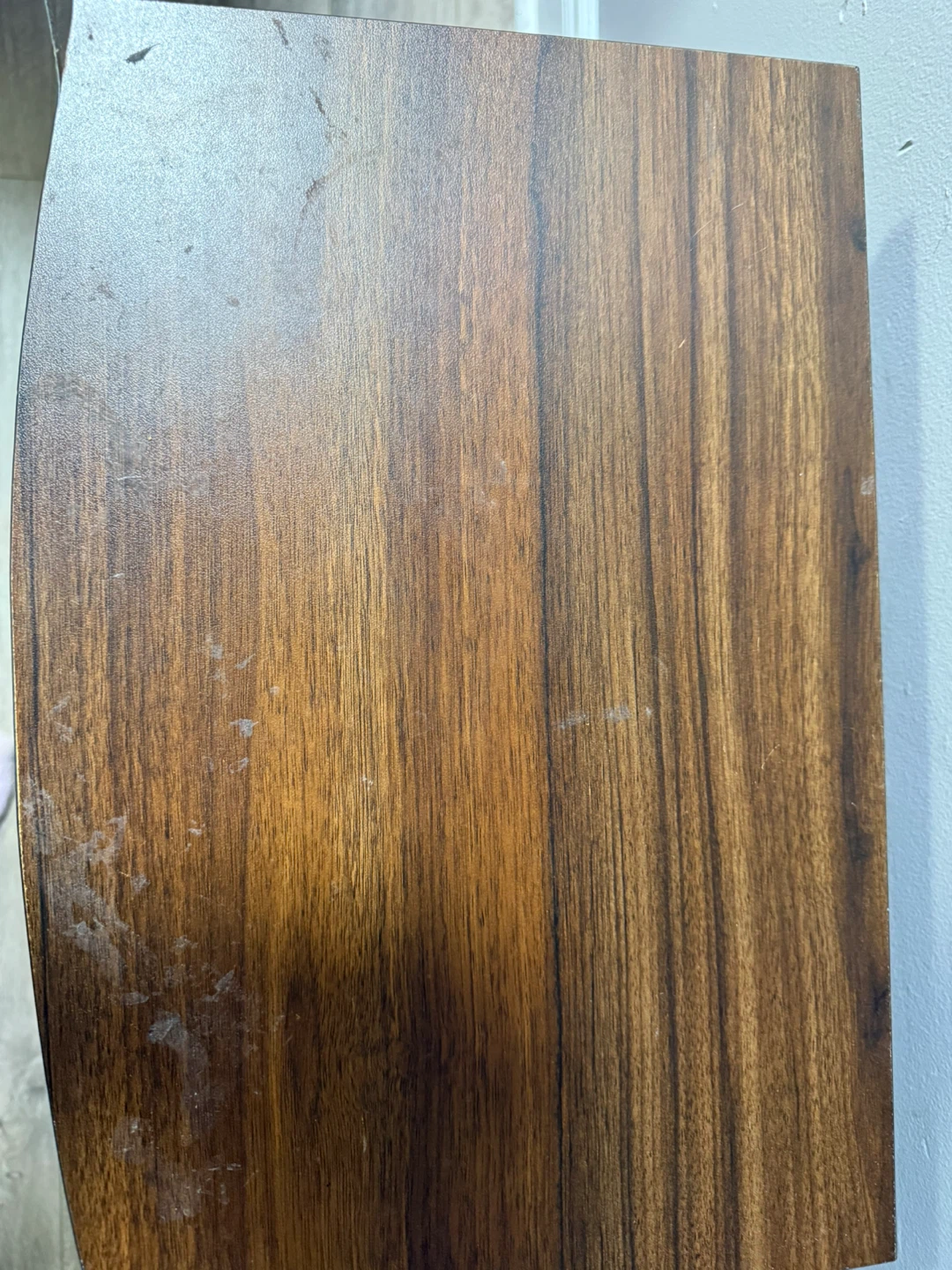 Wood and Metal Side Table with 2 Shelves - photo 2