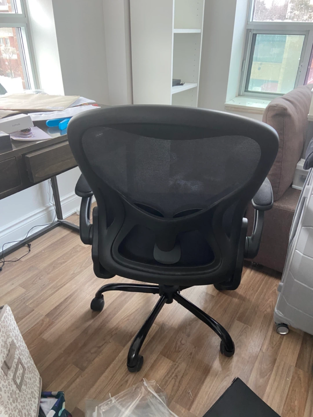 Black Mesh Office Chair - photo 3