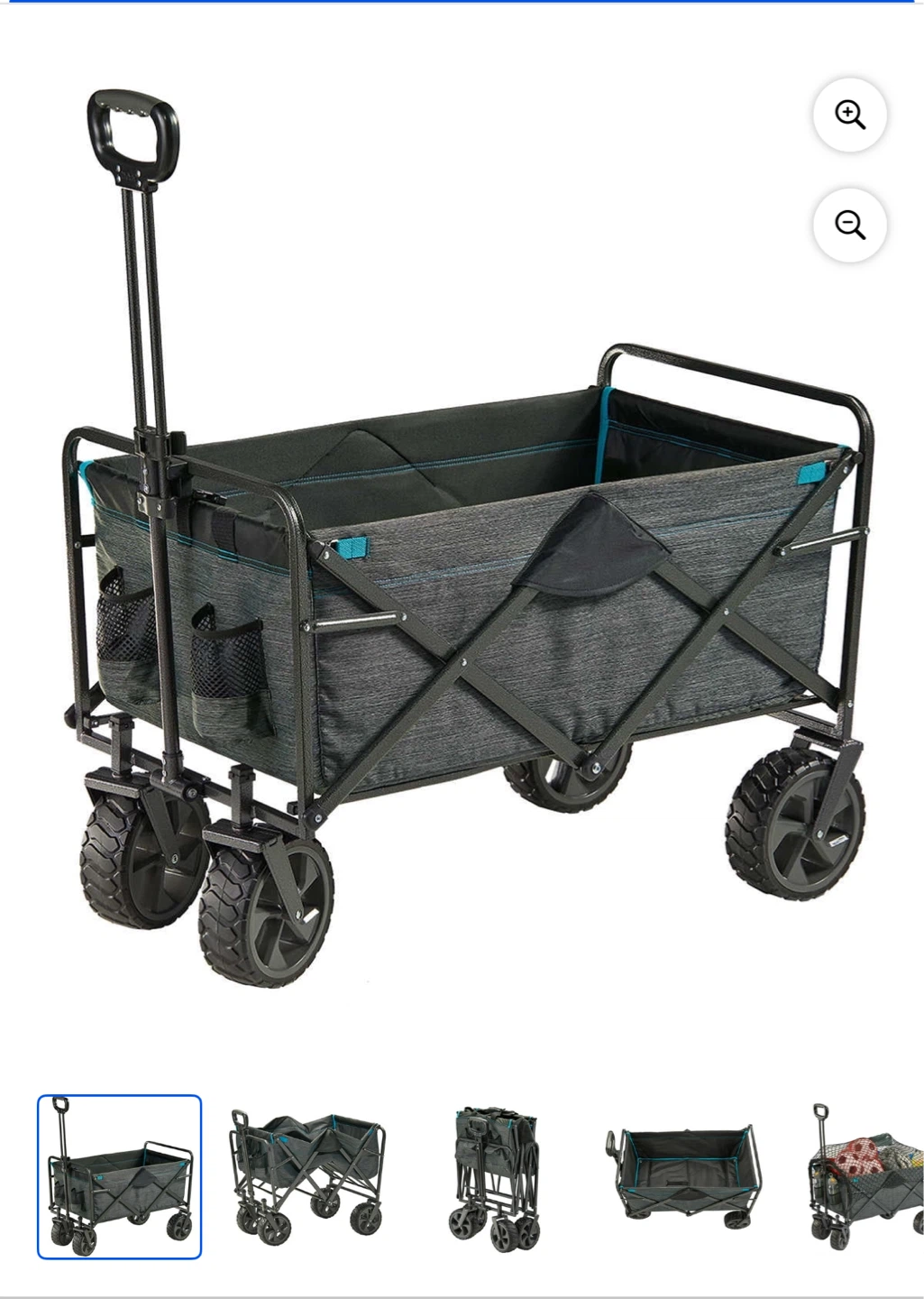 Folding Outdoor Wagon Cart