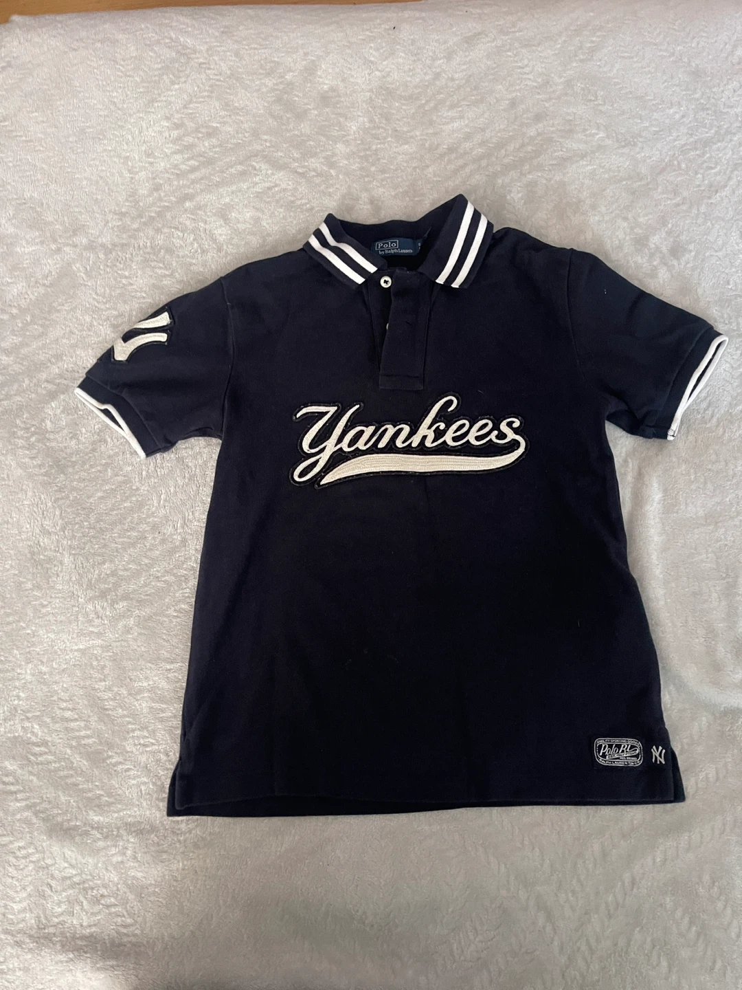 Polo Ralph Lauren Yankees Navy Blue Polo Shirt - photo 2