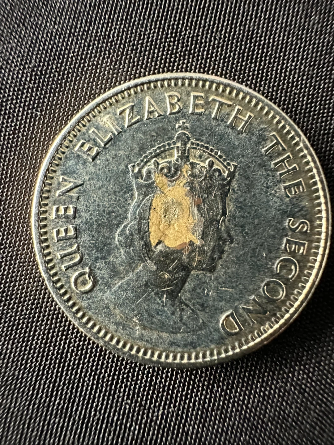 Jersey 1957 One Fourth Shilling Coin - photo 2