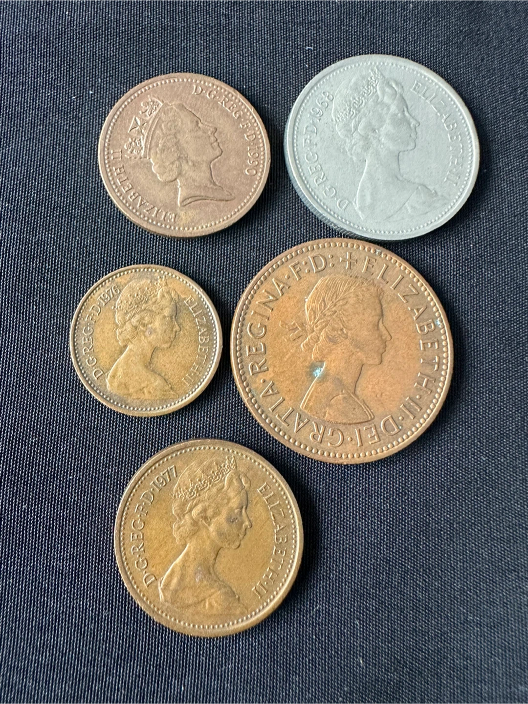 Collection of UK Pre-Decimal Coins - photo 2