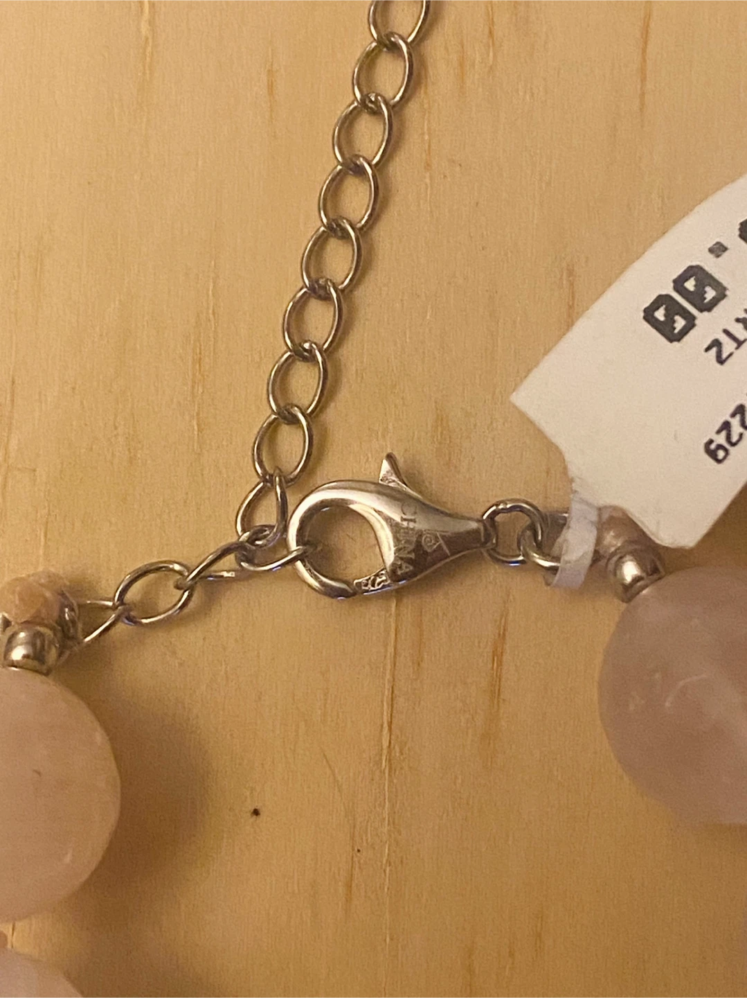 Genuine Rose Quartz Beaded Necklace - photo 4