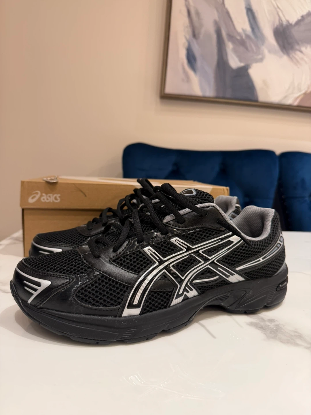 Asics Gel-Contend 8 Men's Running Shoes Black/White