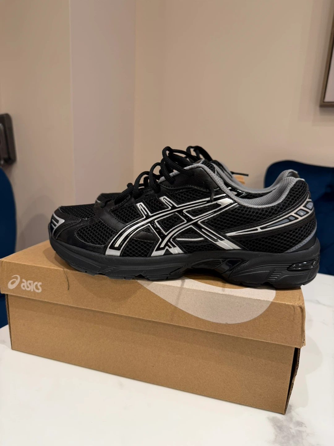 Asics Gel-Contend 8 Men's Running Shoes Black/White - photo 4
