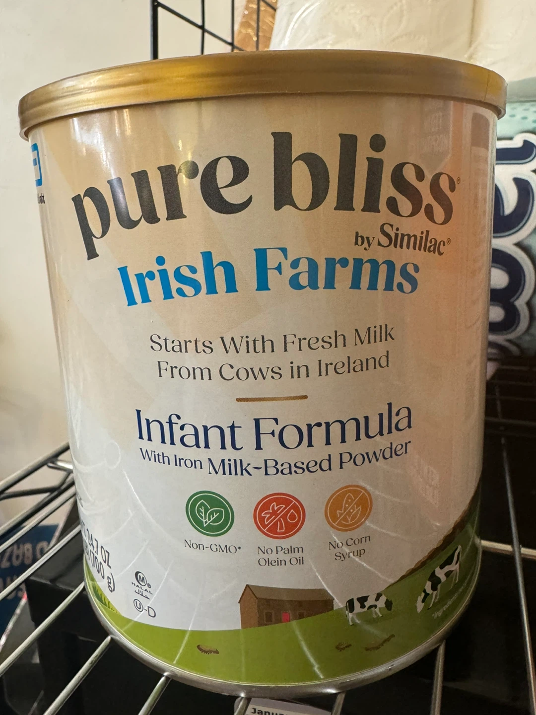 Similac Pure Bliss Irish Farms Infant Formula