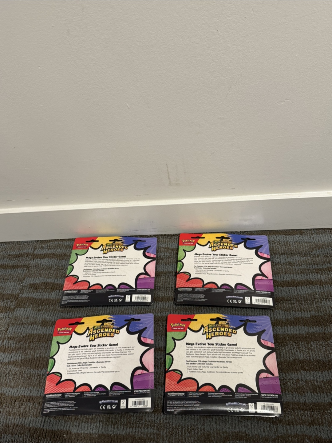 Ascended Heroes Tech Sticker Collection Gastly and Charmander - photo 2