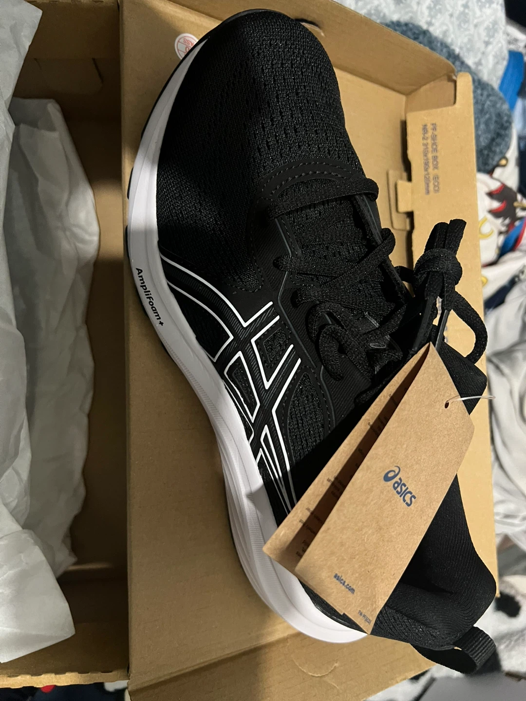 ASICS Gel-Contend 9 Women's Running Shoes Black/White - photo 2