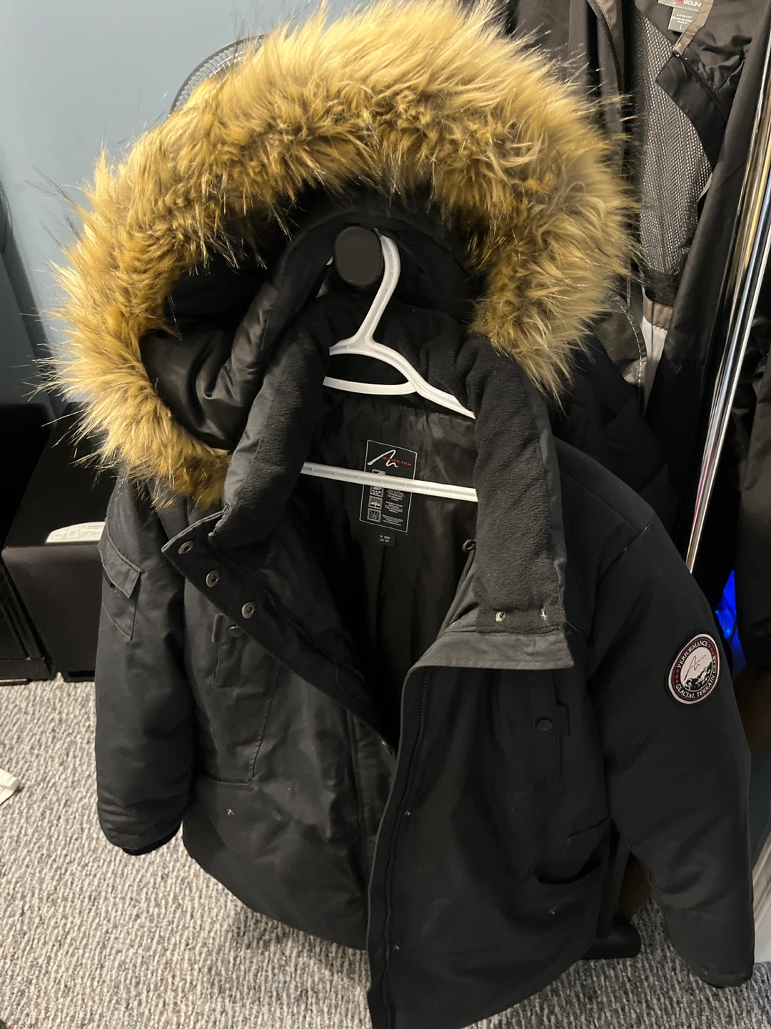 Arctic Terrain Parka Jacket with Fur Hood Down Filled