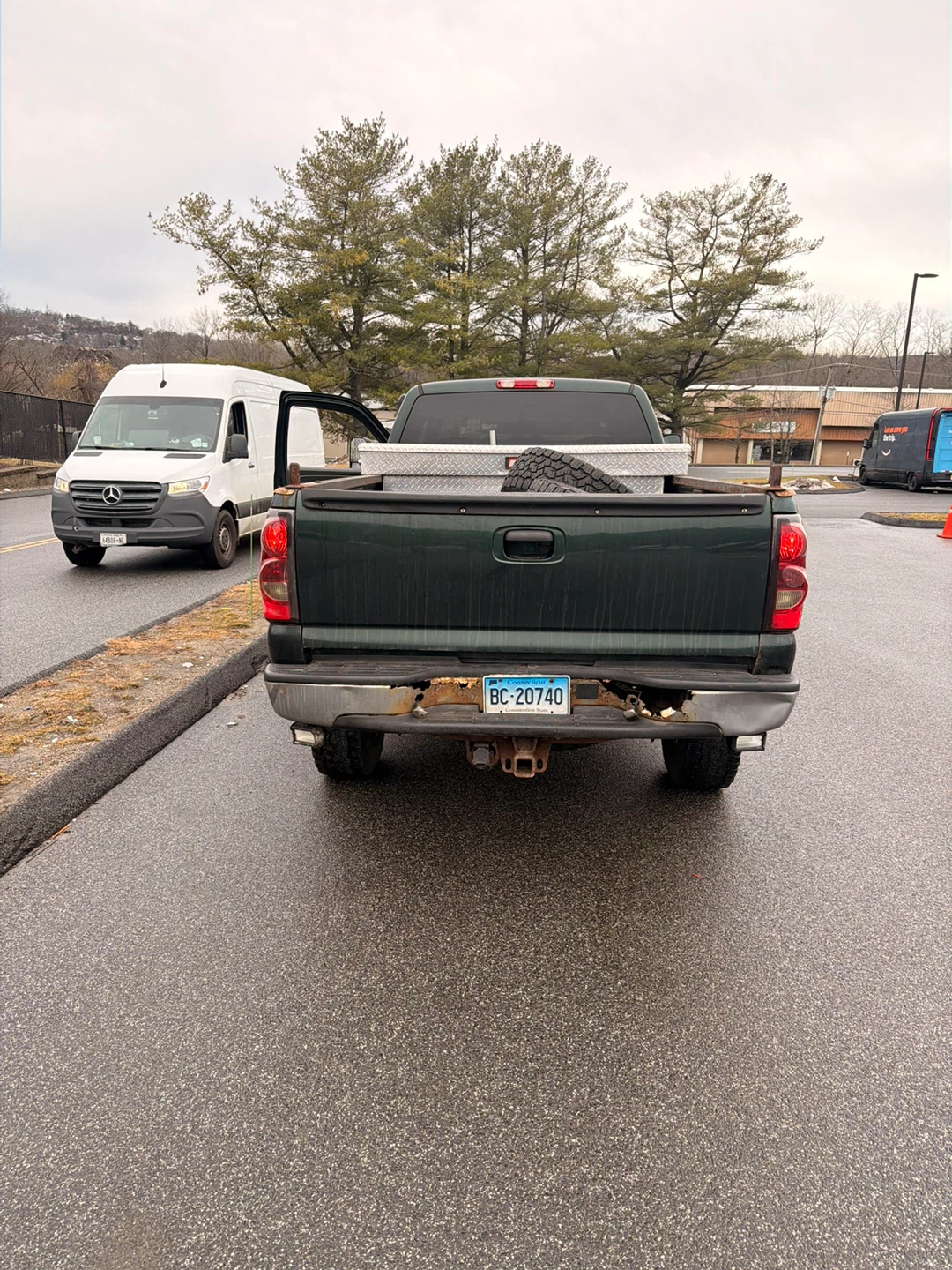 Dark Green Chevrolet Silverado 2500 HD Pickup Truck - photo 4