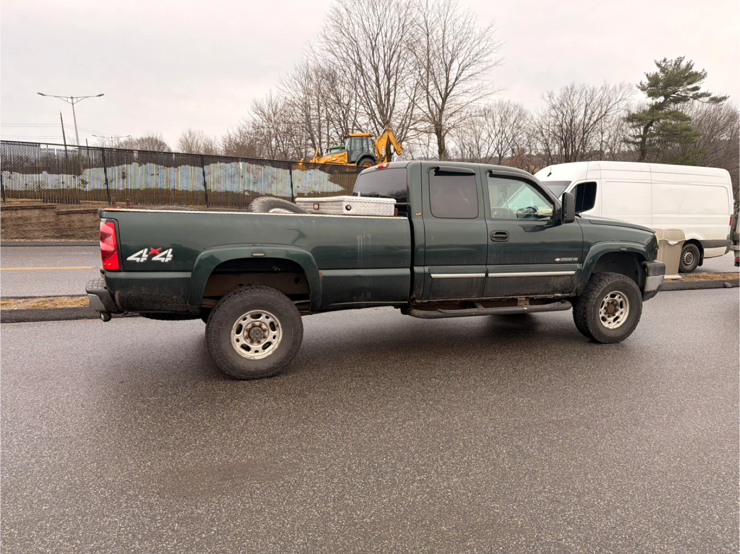 Dark Green Chevrolet Silverado 2500 HD Pickup Truck - photo 2