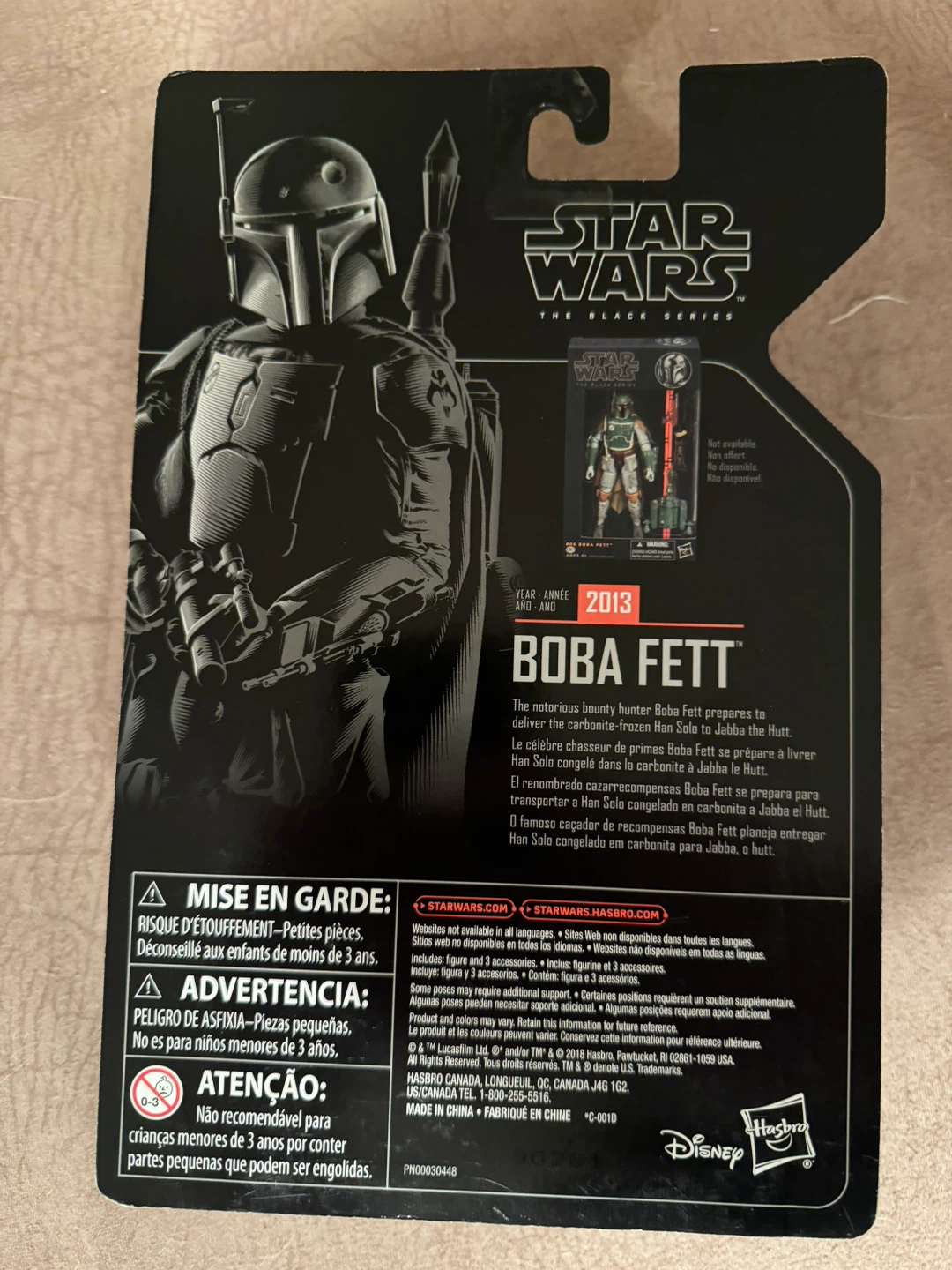 Star Wars The Black Series Boba Fett Action Figure - photo 2