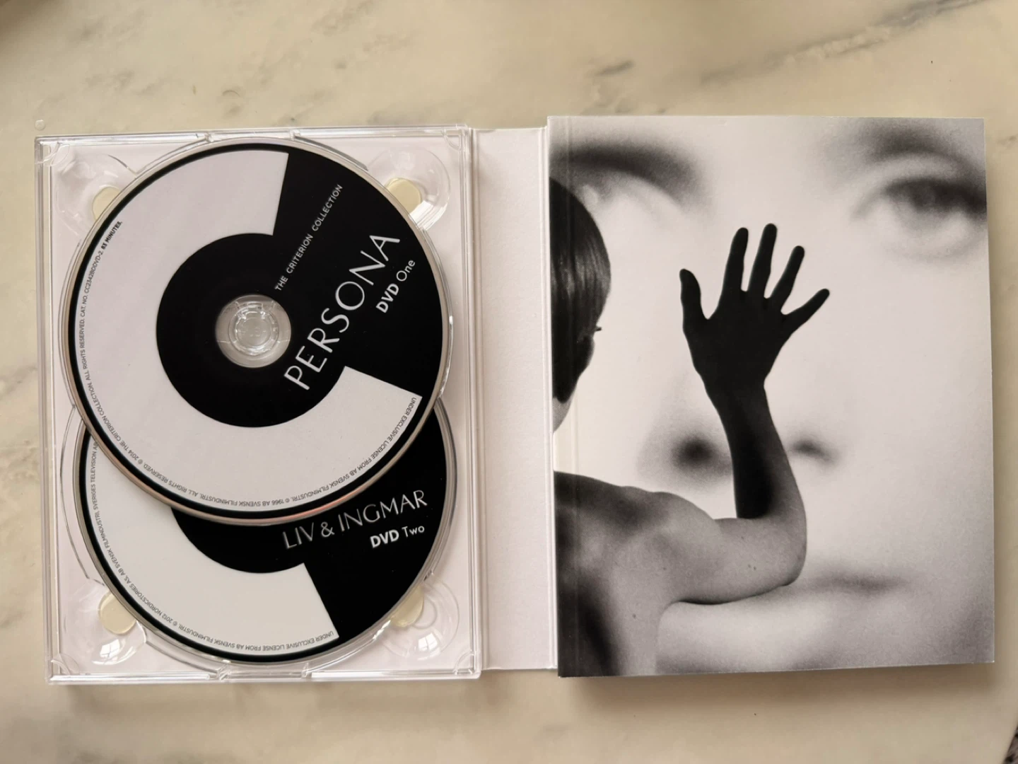 Persona Criterion Collection Blu-ray and DVD - photo 3