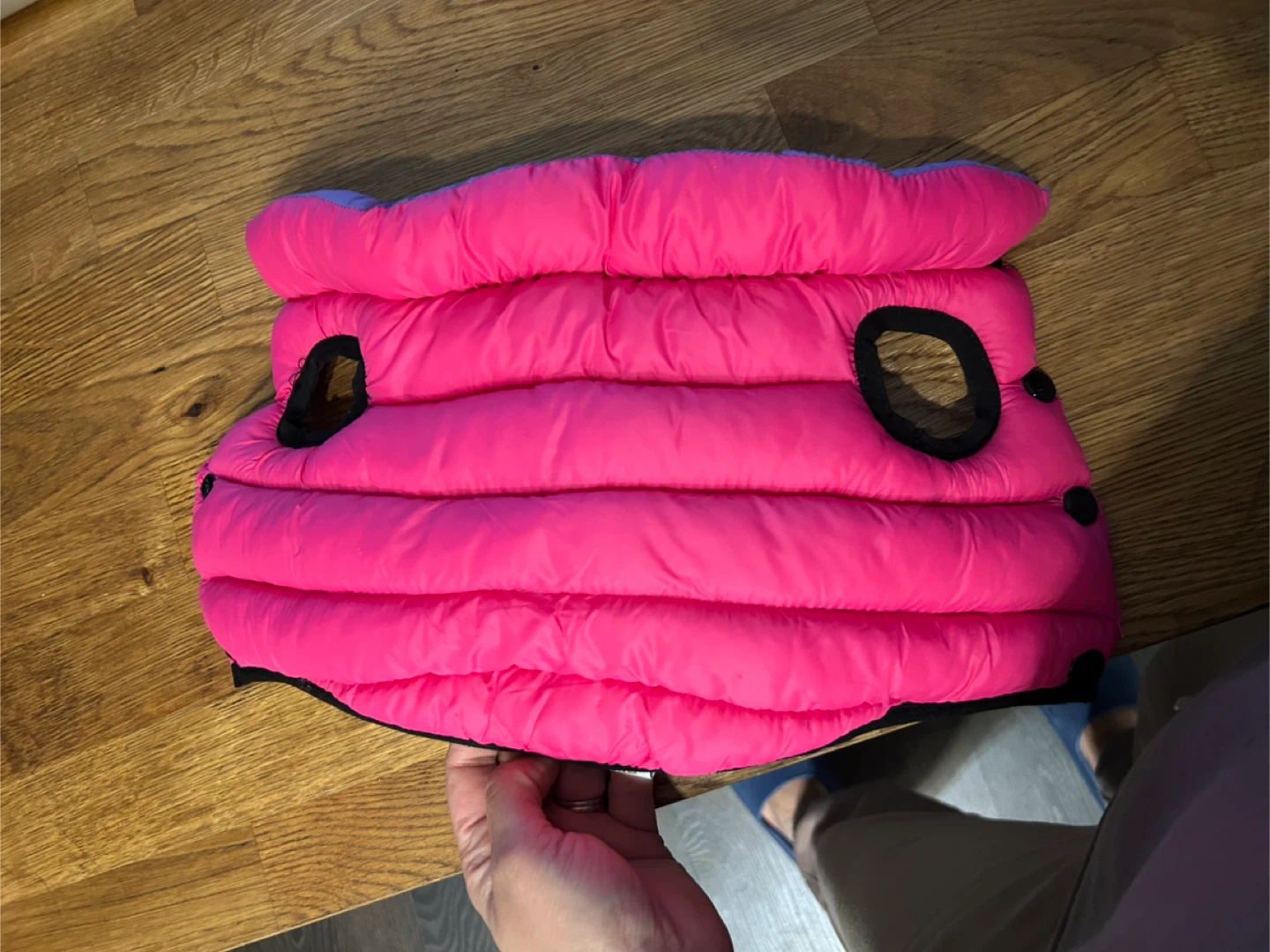 Puffer Small Dog/Cat Vest - Pink & Purple - photo 2