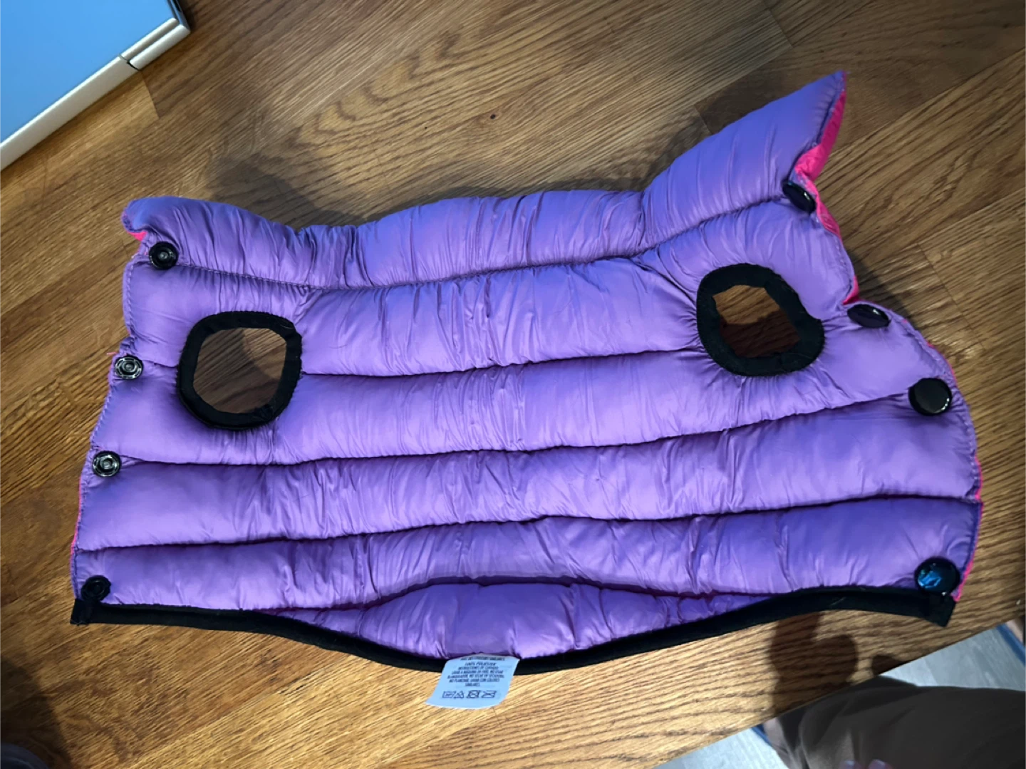 Puffer Small Dog/Cat Vest - Pink & Purple - photo 3