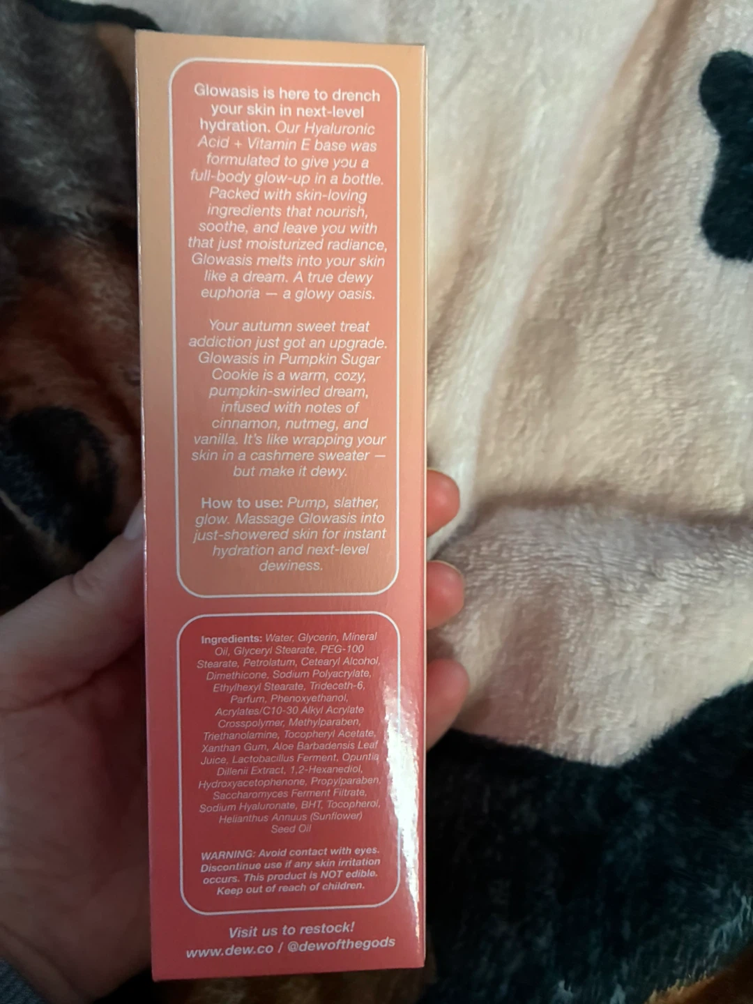 Dew of the Gods Glowasis Vitamin Blend Body Lotion - photo 3