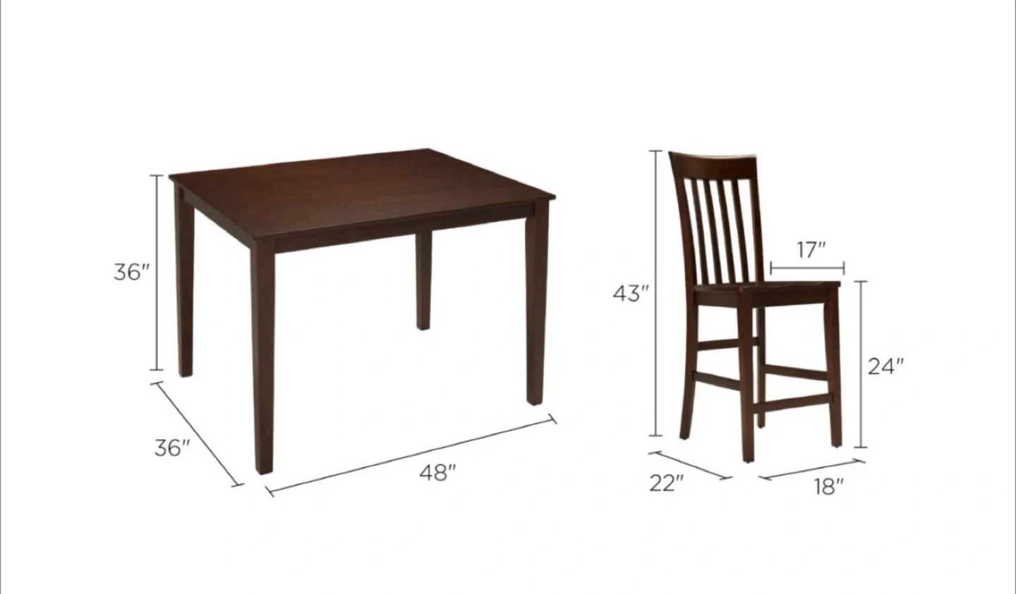 A Dining Table and  6 Chairs - photo 2