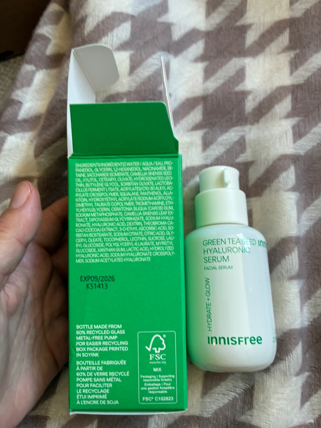 Innisfree Green Tea Seed Hyaluronic Serum - photo 2