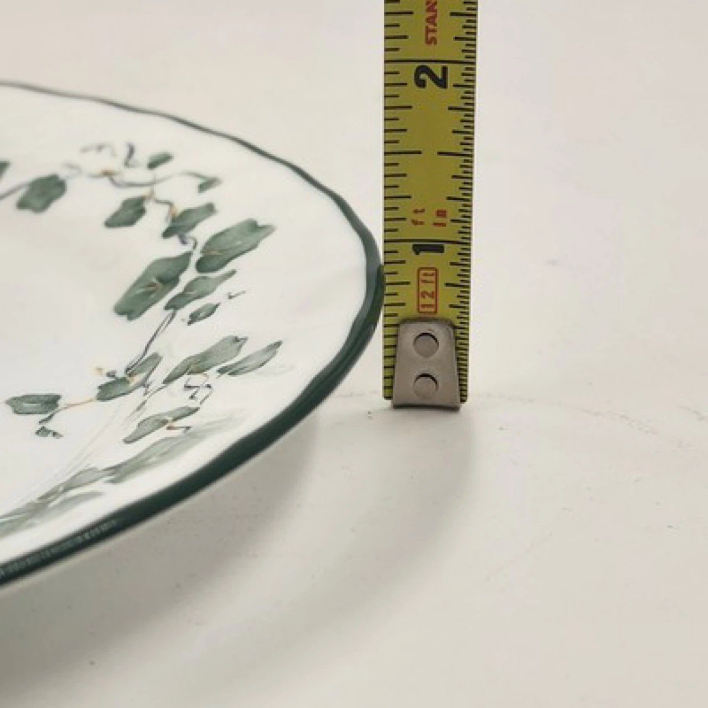 (6) Corelle Callaway Green Ivy Dinner Plate 10.25" Swirled Edge - photo 4