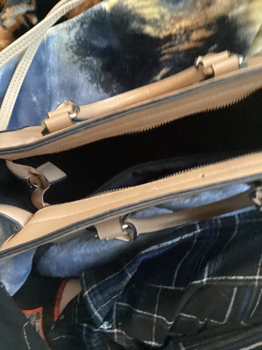 Ardene Tan Top-Handle Handbag - photo 3