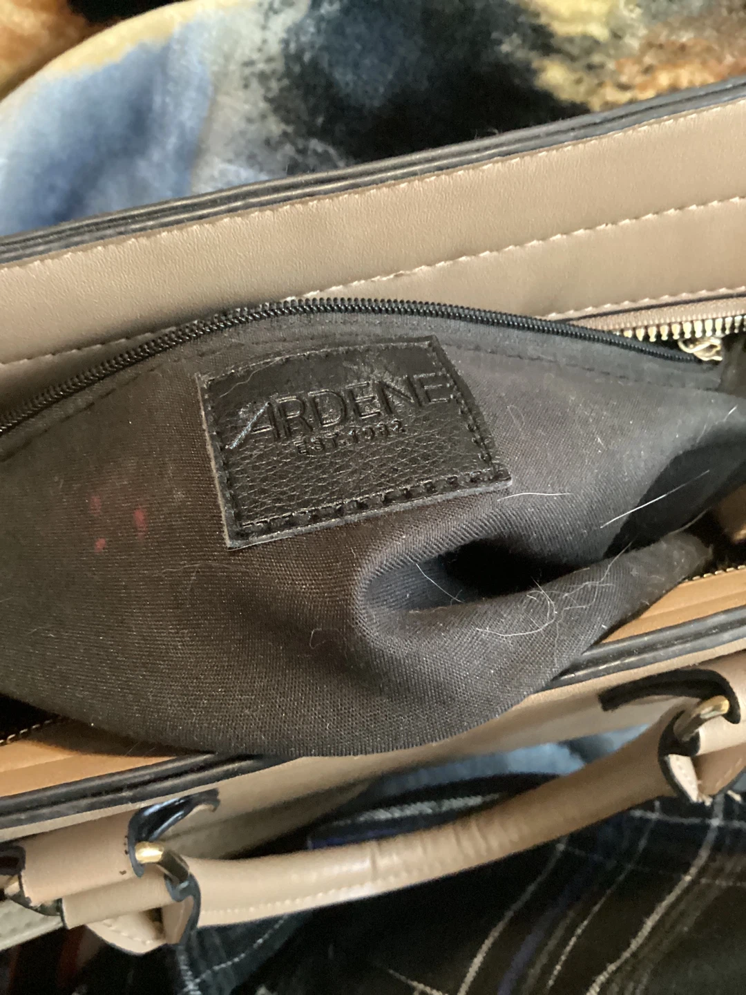 Ardene Tan Top-Handle Handbag - photo 4