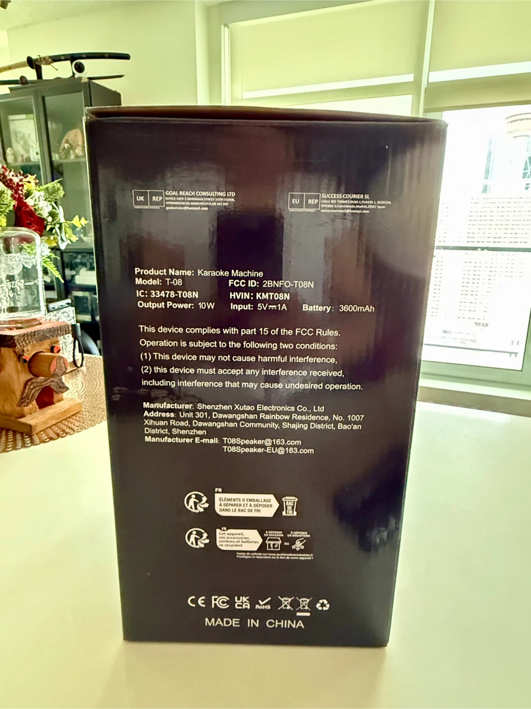Brand New Karaoke Portable Machine with 2 wireless Microphone - photo 4