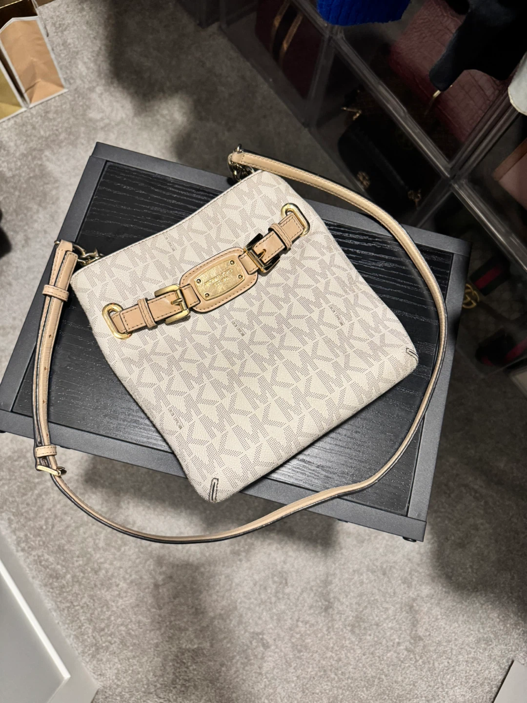 Michael Kors Signature Logo Shoulder Bag