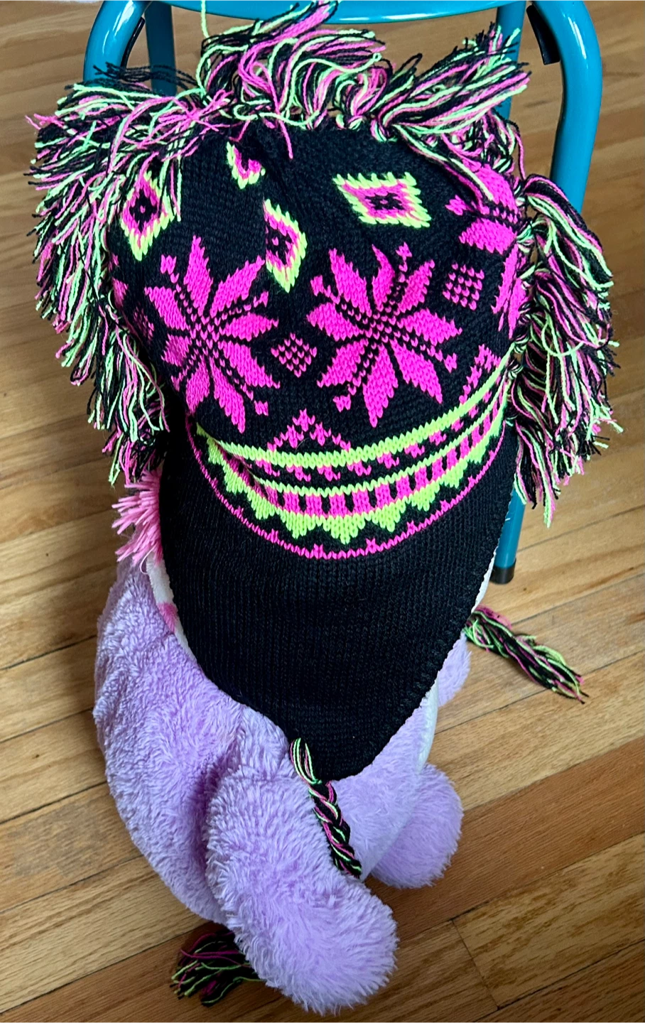 Winter hay with tassels - photo 5