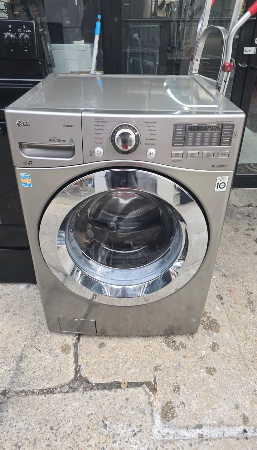 LG WM3670HVA Front Load Washing Machine - Silver