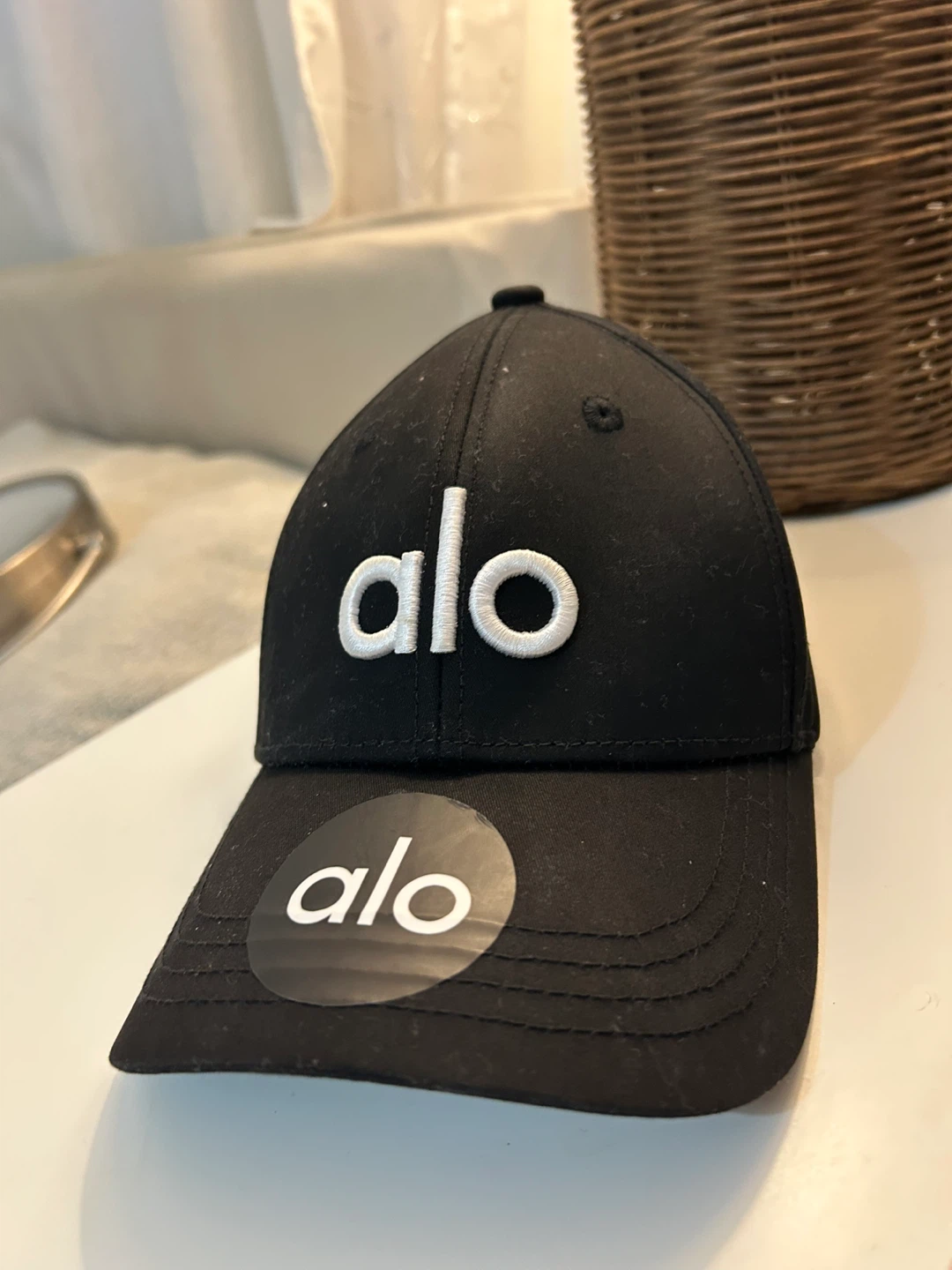 Alo Black Baseball Cap